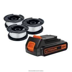 alata hr BLACK+DECKER 20v max baterija s afs-100 3-pack špulom 2.0-ah LBTTJX737