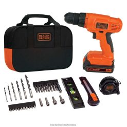 alata hr BLACK+DECKER 20v max bušilica i komplet kućnog alata 34 dijela LBTTJX548