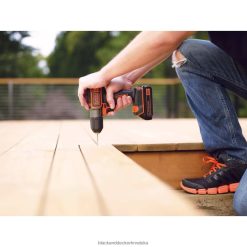 alata hr BLACK+DECKER 20v max powerconnect 3/8 in. akumulatorska bušilica/odvijač s kompletom za autosense LBTTJX590