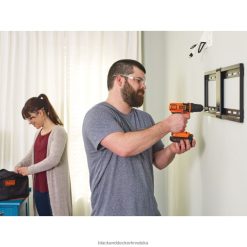 alata hr BLACK+DECKER 20v max powerconnect akumulatorska bušilica/odvijač 44 kom. kućni projektni set LBTTJX549