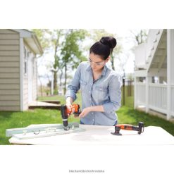 alata hr BLACK+DECKER gopak 12v max akumulatorska bušilica kombinirani set s 4 alata LBTTJX586