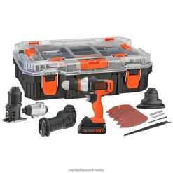 alata hr BLACK+DECKER matrix 20v max bežični kombinirani set s 4 alata sa spremištem LBTTJX526