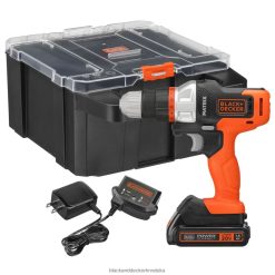 alata hr BLACK+DECKER matrix 20v max bušilica s kutijom za pohranu LBTTJX582