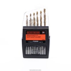 alata hr BLACK+DECKER Metalni set za bušenje i zabijanje od 30 dijelova LBTTJX596