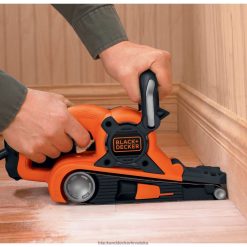 alata hr BLACK+DECKER tračna brusilica s vrećicom za prašinu 7 ampera 3 inča x 21 inča LBTTJX645