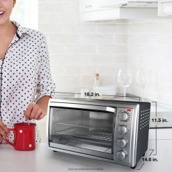 kuhinja hr BLACK+DECKER Rotisserie pećnica sa 6 kriški LBTTJX387