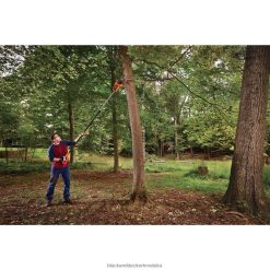 vanjski hr BLACK+DECKER 8 ampera 10 inča 2-u-1 električna stupna motorna pila LBTTJX399